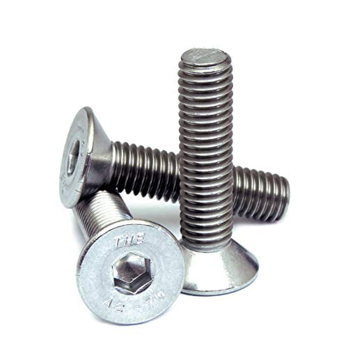 Stainless Steel M4 x 6mm Socket Set Screws Cup Point A2 304 18-8 